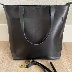 Madewell Zip Top Medium Transport Tote Bag NWOT